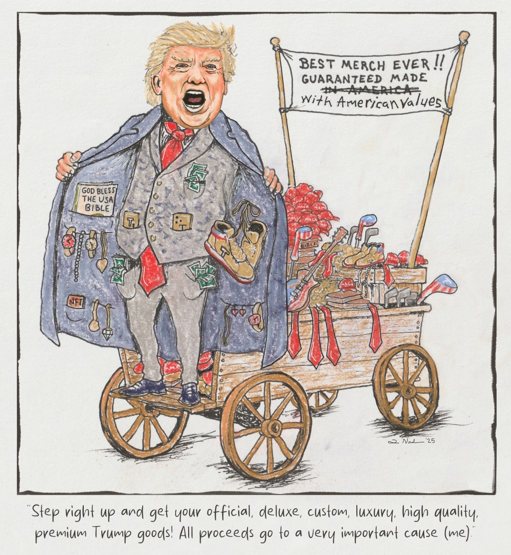 The Huckster-in-Chief