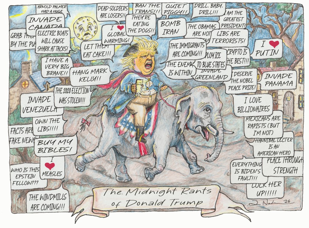 The Midnight Rants of Donald Trump